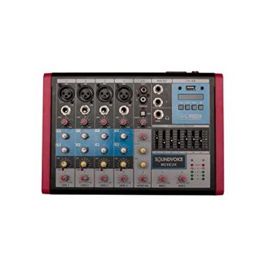 Imagem de Mesa De Som Mc6 Eux Mixer 6 Canais Usb Soundvoice
