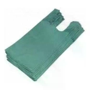 Imagem de Sacola Reciclada 35 X 45 Verde para Transporte de Mercadorias Pacote com Aproximadamente 110 Unidades Higipack