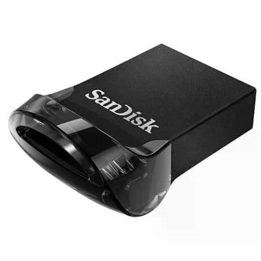 Imagem de Pen Drive de 128GB Sandisk Ultra Fit SDCZ430-128G-G46 USB 3.1 - Preto,