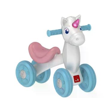 Imagem de Baby Bike Equilibrio Andador Unicórnio Bandeirante, Branco