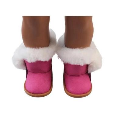 Imagem de Botas de Neve de Pelúcia para Boneca de 18 Polegadas (75cm) - Sapatos 