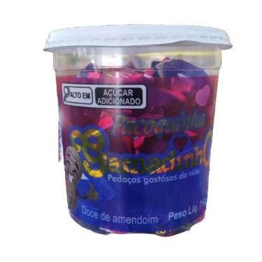 Imagem de Paçoquinha Gamadinho Pote 750g C/ 50 unidades - Dadinho