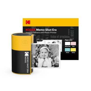 Imagem de Câmera kodak memoshot era bundle com 9 rolos amarela
