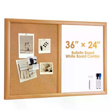 Imagem de Quadro de Escrita ARCOBIS 91x61 cm com Estrutura de MDF