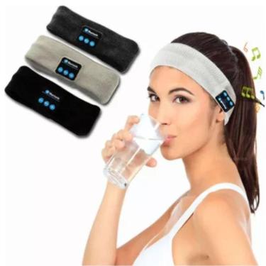Imagem de Bandana Esportiva com Fone de Ouvido Sem Fio para Meditação Guiada - B
