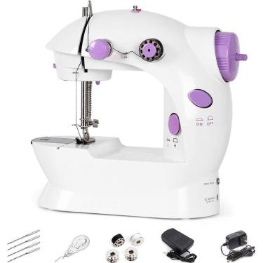 Imagem de Prática Mini Máquina Costura Reta Importway Iwmc-507 - Bellator