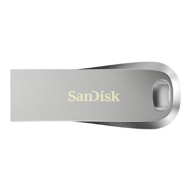 Imagem de Pendrive SanDisk Ultra Luxe USB 3.1 Gen 1 SDCZ74-256G-G46, 256 GB | Unidade flash USB, para laptops USB-C, tablets e dispositivos tipo C, conector retrátil, design de metal, chaveiro