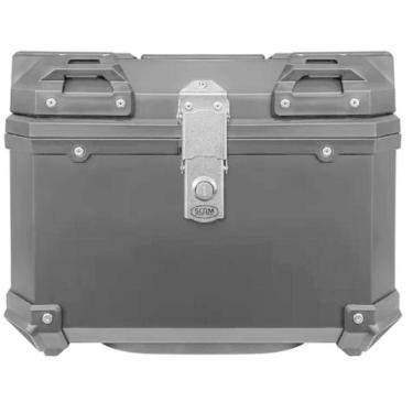 Imagem de Bau Traseiro Moto Universal Top Case Scam Preto 42 Litros