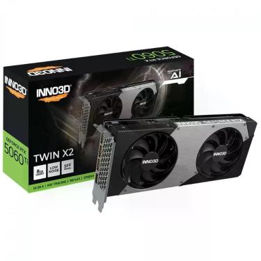 Imagem de Placa de video geforce rtx 5060ti 8gb gddr7 128 bits inno3d n506t2-08d