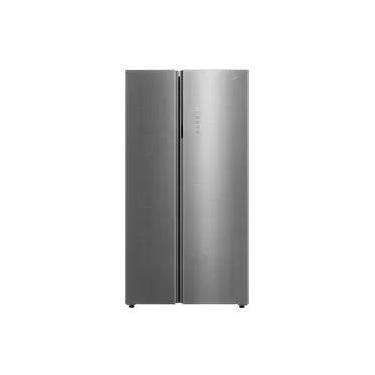 Imagem de Geladeira Midea Side By Side Frost Free Inverter 700L Spacemaster MDRS923MMD463 Inox Bivolt