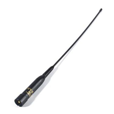 Imagem de HYS Dual Band UHF/VHF (144/430 MHz) PL-259 Conector 100 W Antena de Rádio Celular Macia SL-16 Macho para Transceptor Amador