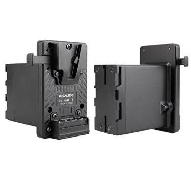 Imagem de kocackoo Placa Adaptadora De Conversão De Bateria V-Mount Totalmente Decodificada Para Bateria Série Bp-U Para Filmadoras Sony Ilme-Fx6/Fx6Vk, Pxw-Z190/Fs5/Z280/Z190, Etc.