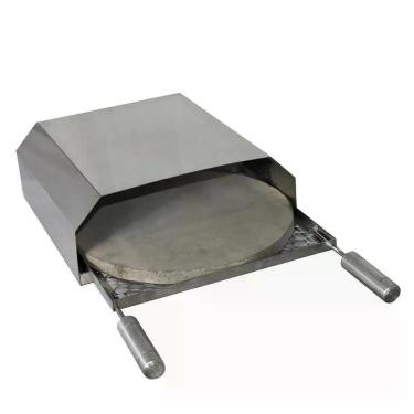 Imagem de Forno De Pizza E Costela Fast Gourmet Para Churrasqueira Fpc01