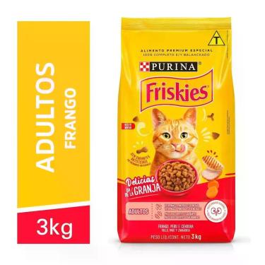 Imagem de Racao friskies delicias da granja frango peru e cenoura 3kg - PURINA