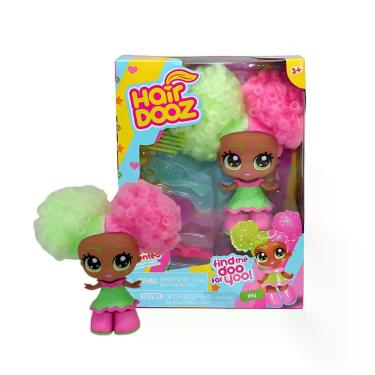 Imagem de Hair Dooz Mini Boneca Colecionável Lilly 11cm 3+ anos Brinquedo Infant