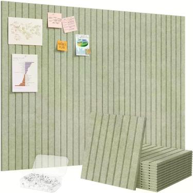 Imagem de Quadro de Avisos de Feltro Lifewit 122x91 cm Sálvia - Pacote com 12 un