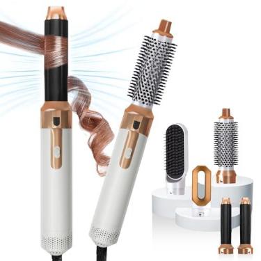 Imagem de Secador e modelador de cabelo 5 em 1 220/110 volts kkm styler
