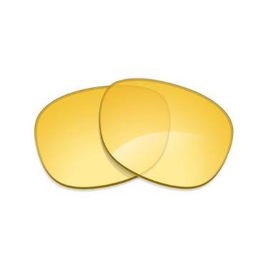 Imagem de Alphax Lentes de reposição Tracer Yellow não polarizadas para óculos de sol Ray Ban RB2180F 51 mm