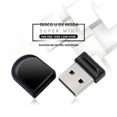 Imagem de Pen Drive Super Mini USB À Prova d'Água 64GB 128GB Alta Velocidade Por