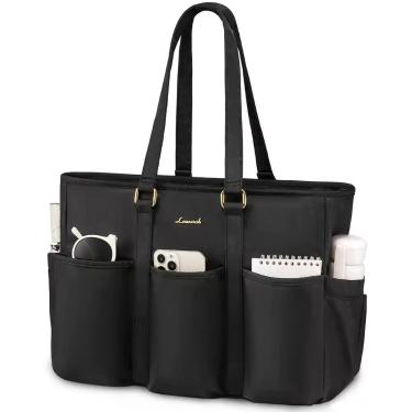 Imagem de Sacola para laptop LOVEVOOK para mulheres que trabalham com porta-copo