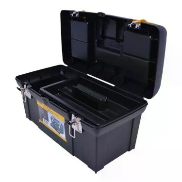 Imagem de Caixa para Ferramentas 19" com Fecho Metálico Preto Stanley 19-013