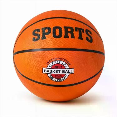 Imagem de Bola De Basquete Oficial Tamanho 7 Quadra Rua Treino Laranja