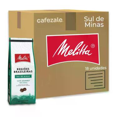Imagem de Café Melitta Sul de Minas Kit 18 Pacotes de 250g