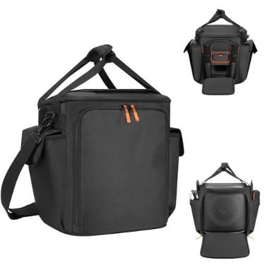 Imagem de Bolsa para alto-falante compatível com JBL Partybox Encore Essential/Essential 2, estojo de transporte para alto-falante JBL PartyBox On The Go e acessórios, mochila para alto-falante JBL Encore
