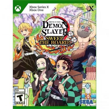 Imagem de Jogo Sega Demon Slayer -Kimetsu no Yaiba- Sweep The Board! Xbox Series X Minijogos Cooperativos Preto
