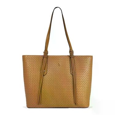 Imagem de Bolsa Tote Feminina Casual Elegante Le Postiche, Mostarda