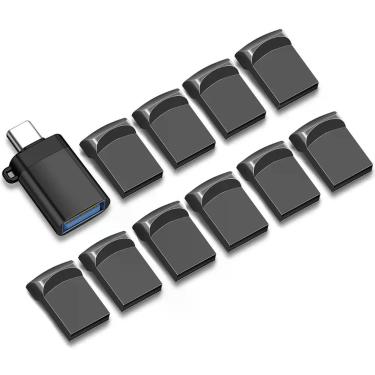 Imagem de Pen Drive EASTBULL 16GB USB 2.0 - Pacote com 10 unidades + Adaptador