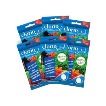 Imagem de Kit 6 Clorin Salad Pastilha Para Alimentos Orgânicos