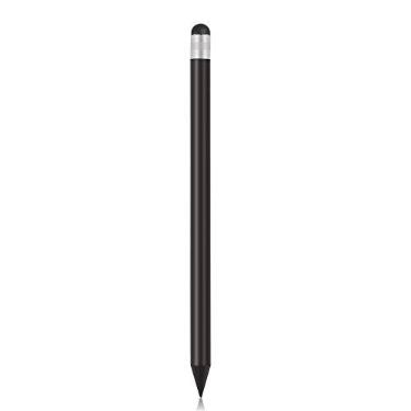 Imagem de canetas de tela de toque capacitivas para todas as telas de toque capacitivas,Canetas 2 em 1 para telas de toque, telefones celulares, tablets, laptops, desenho, caligrafia(Black)