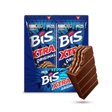 Imagem de Chocolate Bis Xtra ao Leite - Display com 24 unidades de 45g