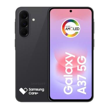 Imagem de Celular Samsung Galaxy A37 5G 128GB, 6GB RAM, Câmera 50MP (Preto)