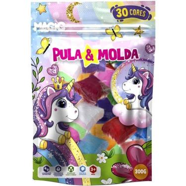 Imagem de Massa para Modelar Criativa Unicornio 300G com 30 Cores - Magic KIDS