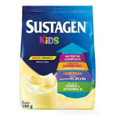 Imagem de Sustagen Kids Complemento Alimentar Sabor Baunilha - Sachê 1