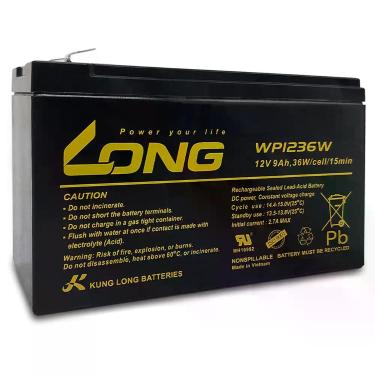 Imagem de Bateria Selada para Nobreak Long, 12V 9Ah - WP1236W