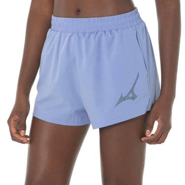Imagem de Shorts de Corrida Feminino Mizuno New Runner, Azul, GG