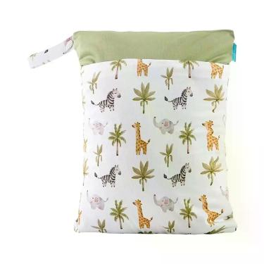 Imagem de Bolsa Térmica para Fraldas à Prova D'Água 30x40cm - 2 Bolsos e Alça, E