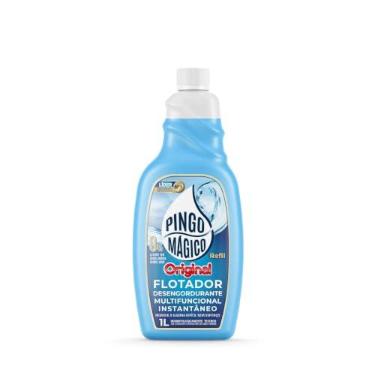 Imagem de Pingo Mágico Original Flotador Desengordurante Multifuncional Instantâneo Refil 1 Litro