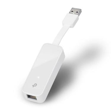 Imagem de TP-Link UE300 Adaptador de Rede USB 3.0 para Ethernet Gigabit, USB-A para RJ45 10/100/1000 Mbps, Plug and Play, Cabo Dobrável, para PC, Notebook e Mac