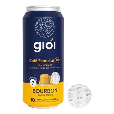 Imagem de Giói Café Especial, 100% Arábica, Cápsulas Compatíveis com Nespresso, 84+ (10 Cápsulas, Bourbon)