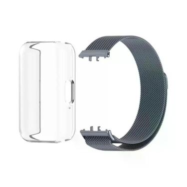 Imagem de Pulseira De Metal Milanese Loop Em Aço Inoxidável Para Samsung Galaxy 