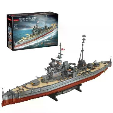 Imagem de Kit de Construção Navio de Guerra Queen Elizabeth RGXRGX 2277 Peças
