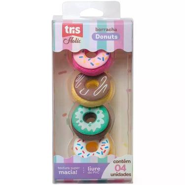 Imagem de Borracha Decorada Donut 4 Cores - Summit