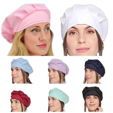Imagem de Touca Feminina em Oxford Várias Cores HERA - DESCARTSHOP, Branco