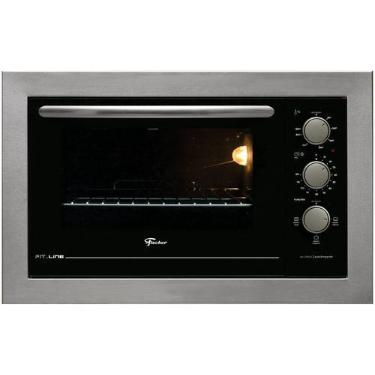 Imagem de Forno Elétrico Fischer Fit Line Embutir 48 Litros Inox 127v, Inox, 110