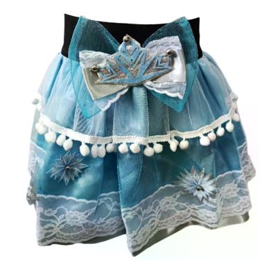 Imagem de Saia Princesa Do Gelo Infantil Tamanho 06