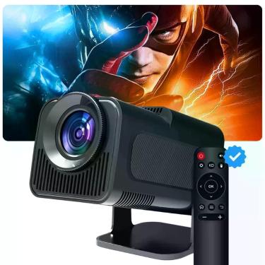 Imagem de Projetor HY320 4K Smart Portátil LED Alta Definição para Filmes e Jogo